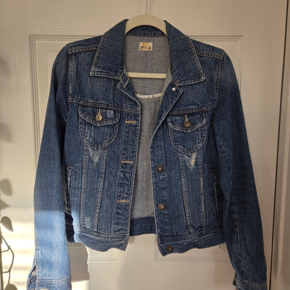 Y2K Mudd Blue Jean Jacket